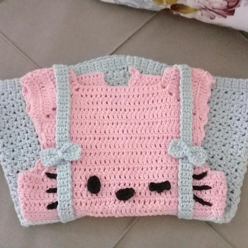 Cute HELLO KITTY Baby Dress by SweetSamDesign LoveCrochet