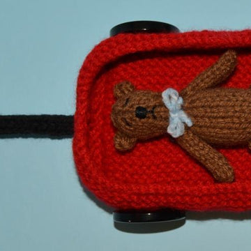 Tessa Teddy With Little Red Wagon