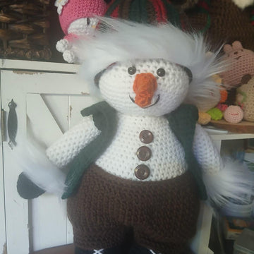 Christmas Snowman / Amigurumi Crochet