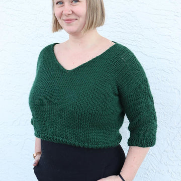Iris Cropped Sweater