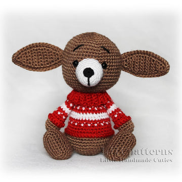 Christmas Puppies Dogs Crochet Pattern