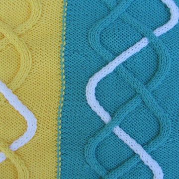 Double Cable Blanket