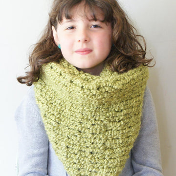 Chunky Knit Hood (hat027)