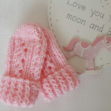 Thumbless Baby Mittens