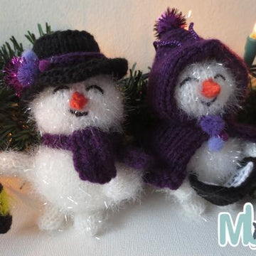 Christmas Caroler Snowmen Ornament