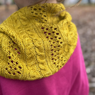 Marigold Twist Cowl