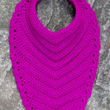 Bandana Shaped Dribble Bib
