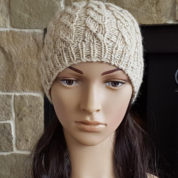 Presley - mock cable family beanie