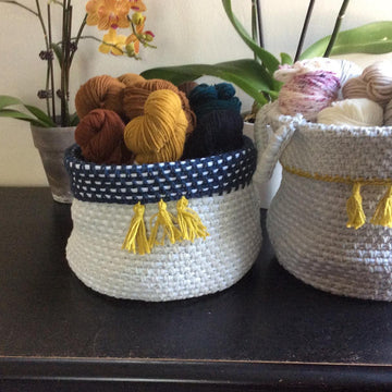 Up-cycled Basket