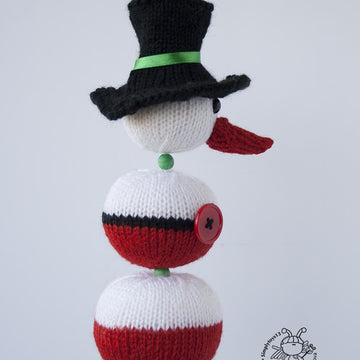 Snowman Bobber Ornament