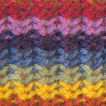 Striped Alpaca Scarf