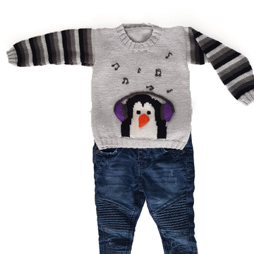 Chilled Out Penguin Sweater