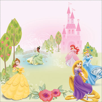 EK Success Disney Glittered Paper 12"X12" 12/Pkg - Princess Multi