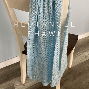 Lacy Lindsey Rectangle Shawl