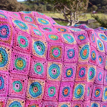 Foxgloves Crochet Blanket Pattern Book