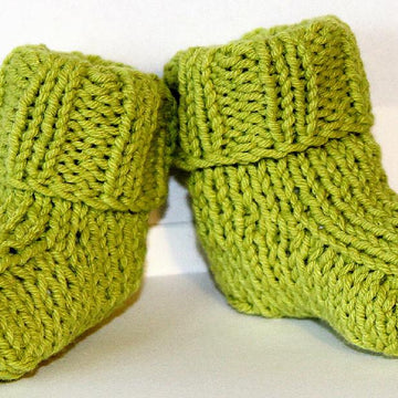 Sweet Cotton Baby Booties