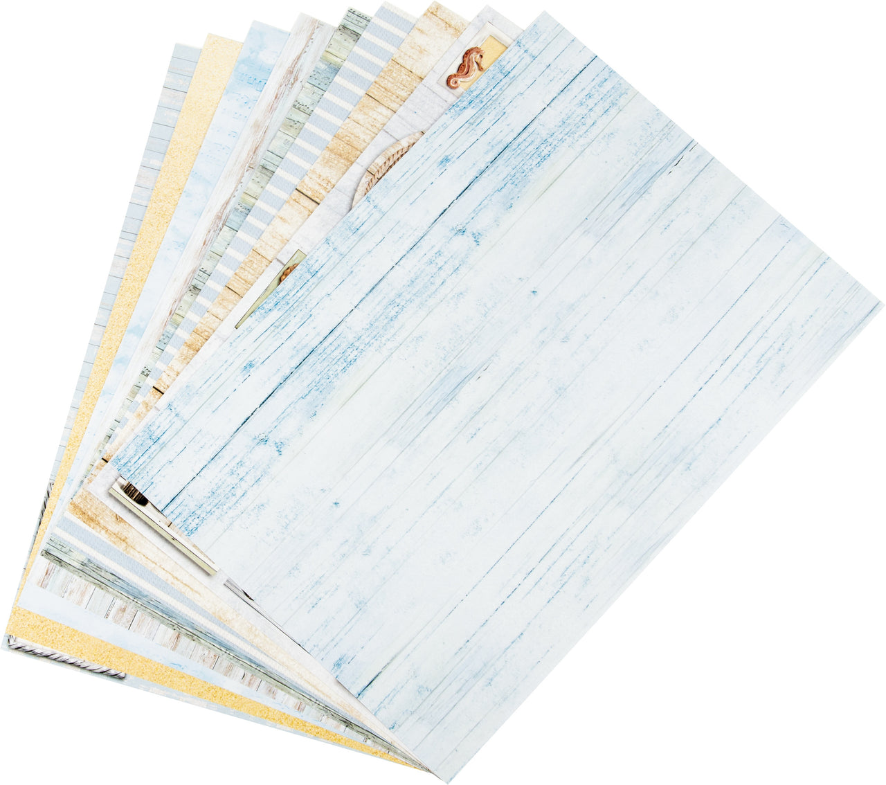 Ciao Bella Double-Sided Creative Pack 90lb A4 9/Pkg - Sound Of Summer, 9 Designs/1 Each