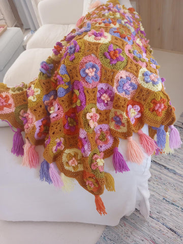 Forest Flower Blanket