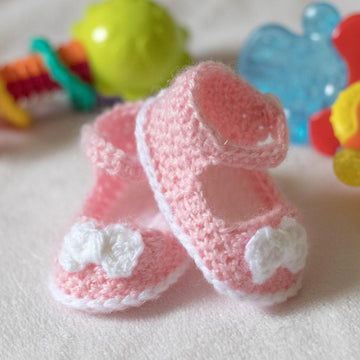 Crochet Newborn Greek Sandal US