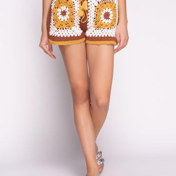 Easy Breezy Granny Square Shorts.
