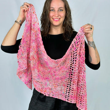 Beading the Heat Shawl