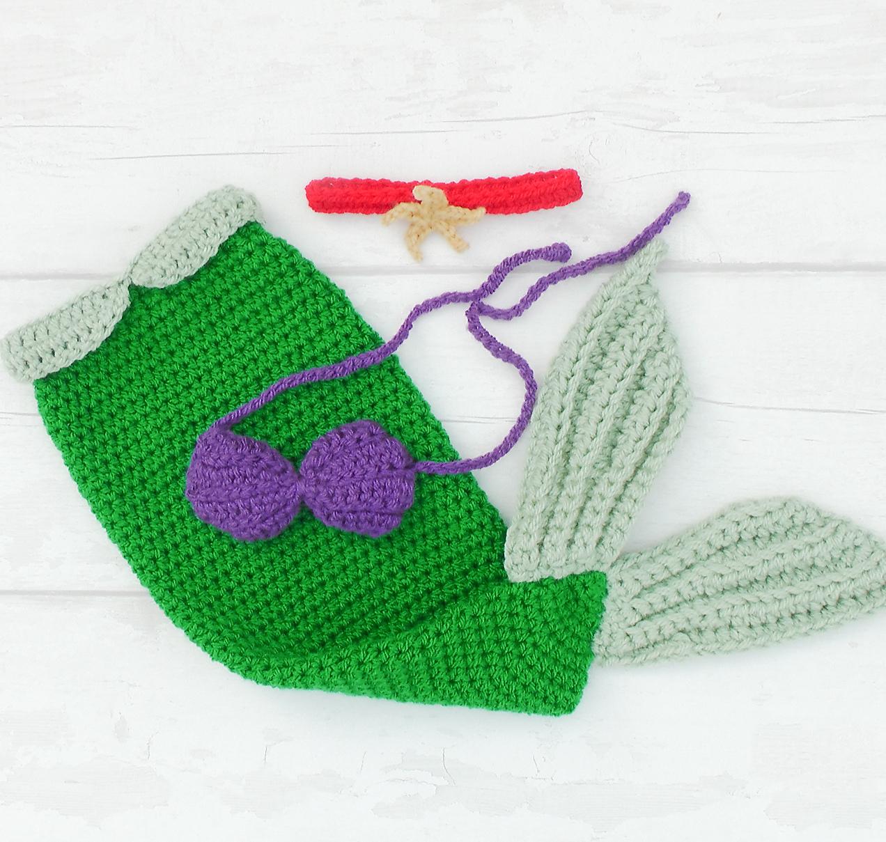Ariel Mermaid Tail Set
