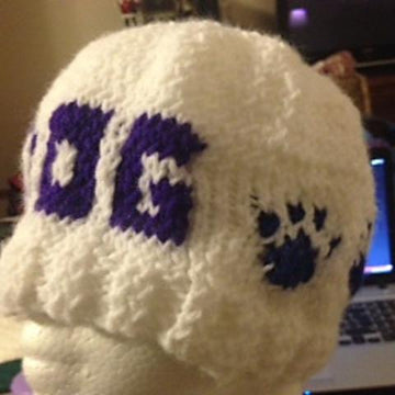 Save A Dog Knitted Hat