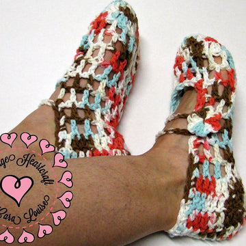 One Skein Summer Slippers