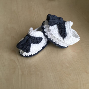 Baby Bootie & Hat Set N 262