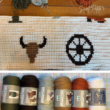 Western Cowboy Baby Blanket