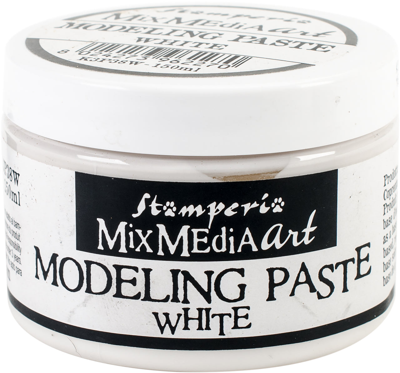 Stamperia Intl Stamperia Modeling Paste 150ml - White