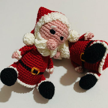 Santa keychain