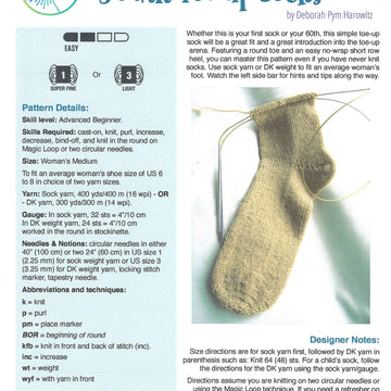 Learn Toe-Up Socks