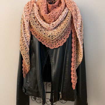 Flat Triangular Scarf "Despina"