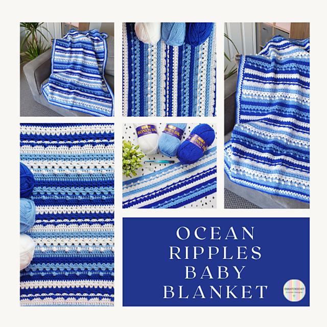 Ocean Ripples Blanket