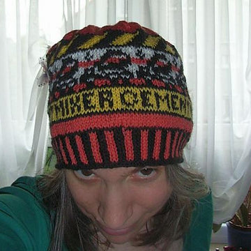 Cement mixer truck beanie