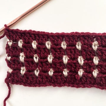 Block Stitch Scarf