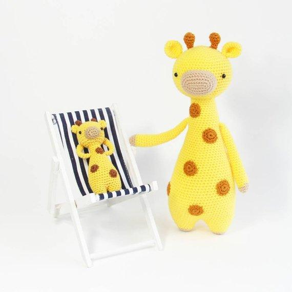 Mini Giraffe Crochet Amigurumi Pattern