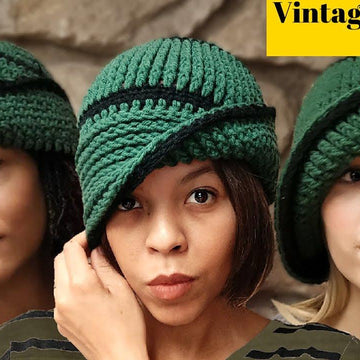 Vintage Cloche Hat
