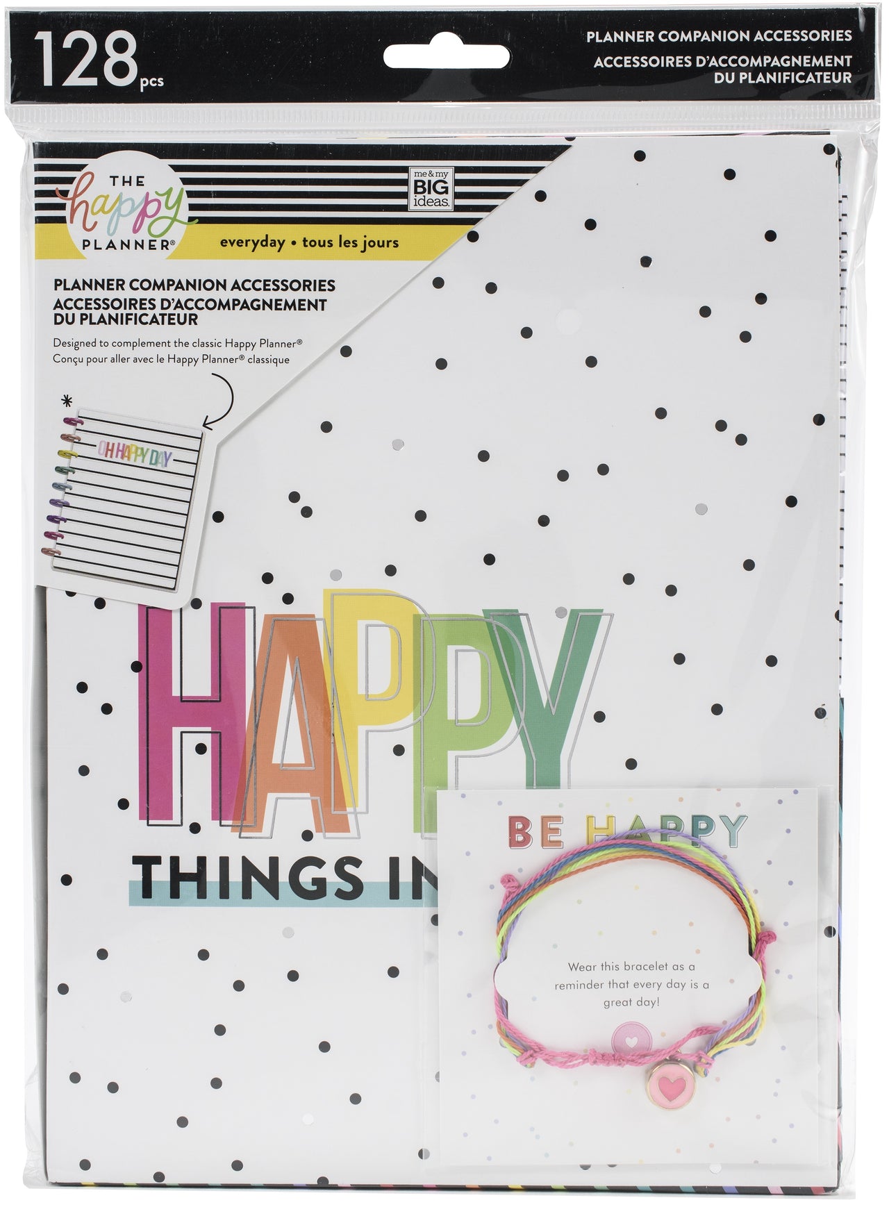 Happy Planner Classic Planner Companion Accessories - Happy Things, 128/Pkg