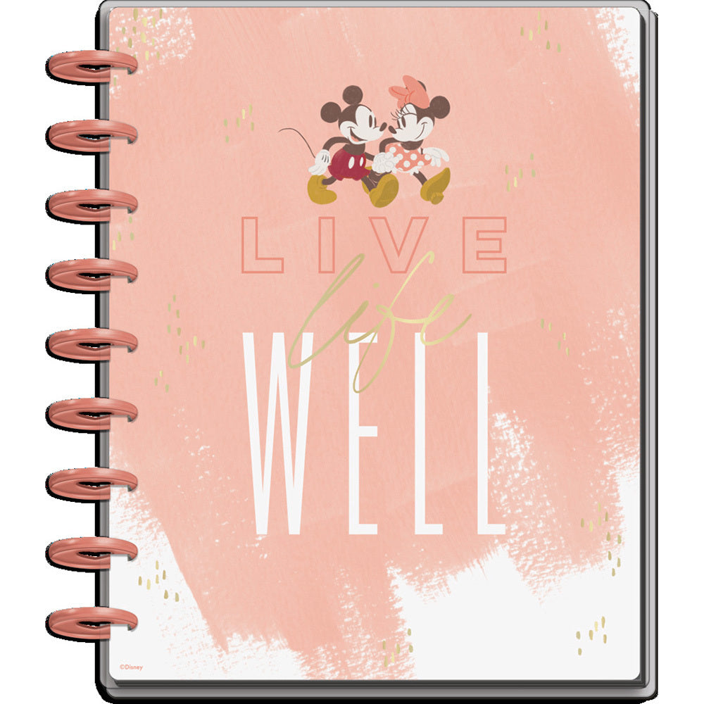 The Happy Planner Disney © Live Life Well Classic Wellness Guided Journal