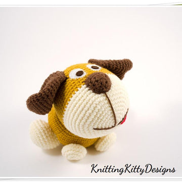 Amigurumi Brown Puppy Dog