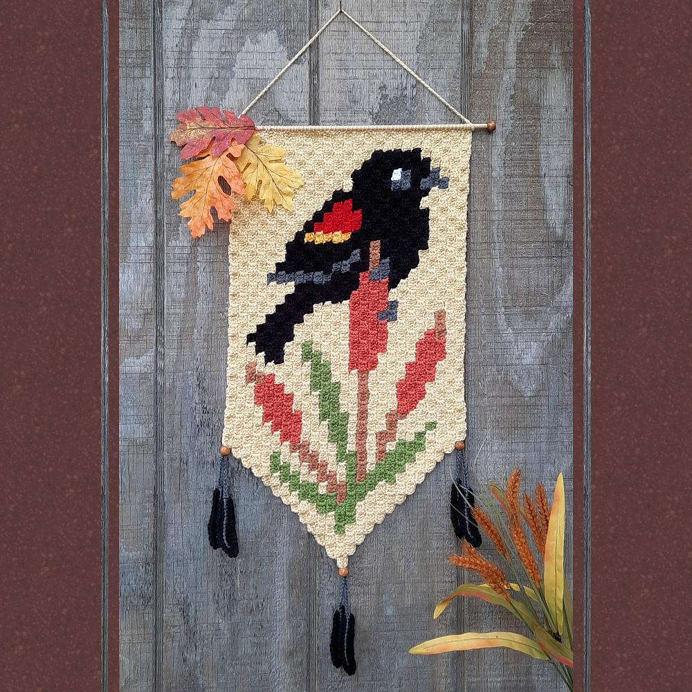 Autumn Blackbird Banner