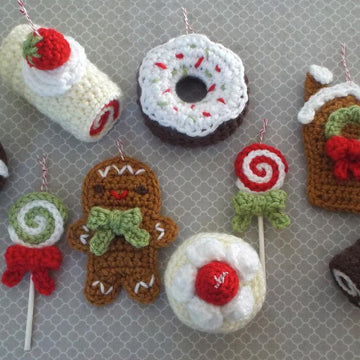 Christmas Sweets Ornament Set