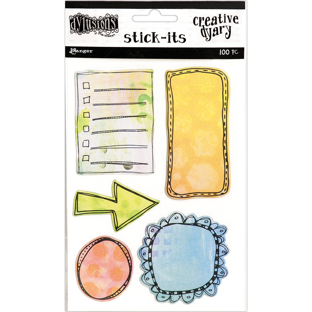 Ranger Dyan Reaveley's Dylusions Creative Dyary Stick Its - 391049