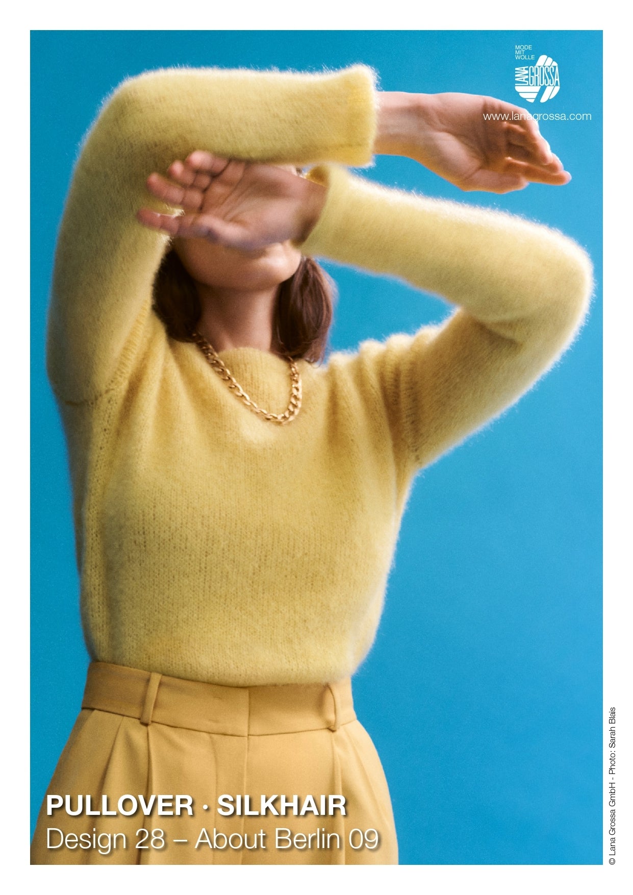 Pullover in Lana Grossa Silkhair Design 28 – About Berlin 09 - Downloadable PDF