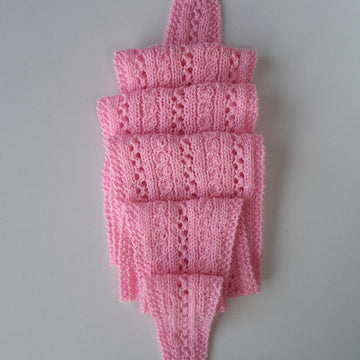 Cables and Lace Scarf