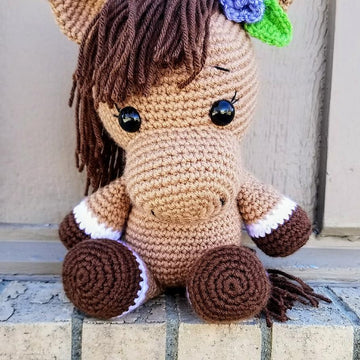 Pretty Crochet Horse