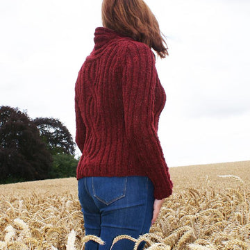 Ladies Cable Sweater