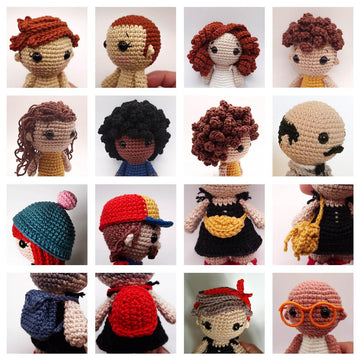 Amigurumi in your style - crochet pattern by Crochelandia